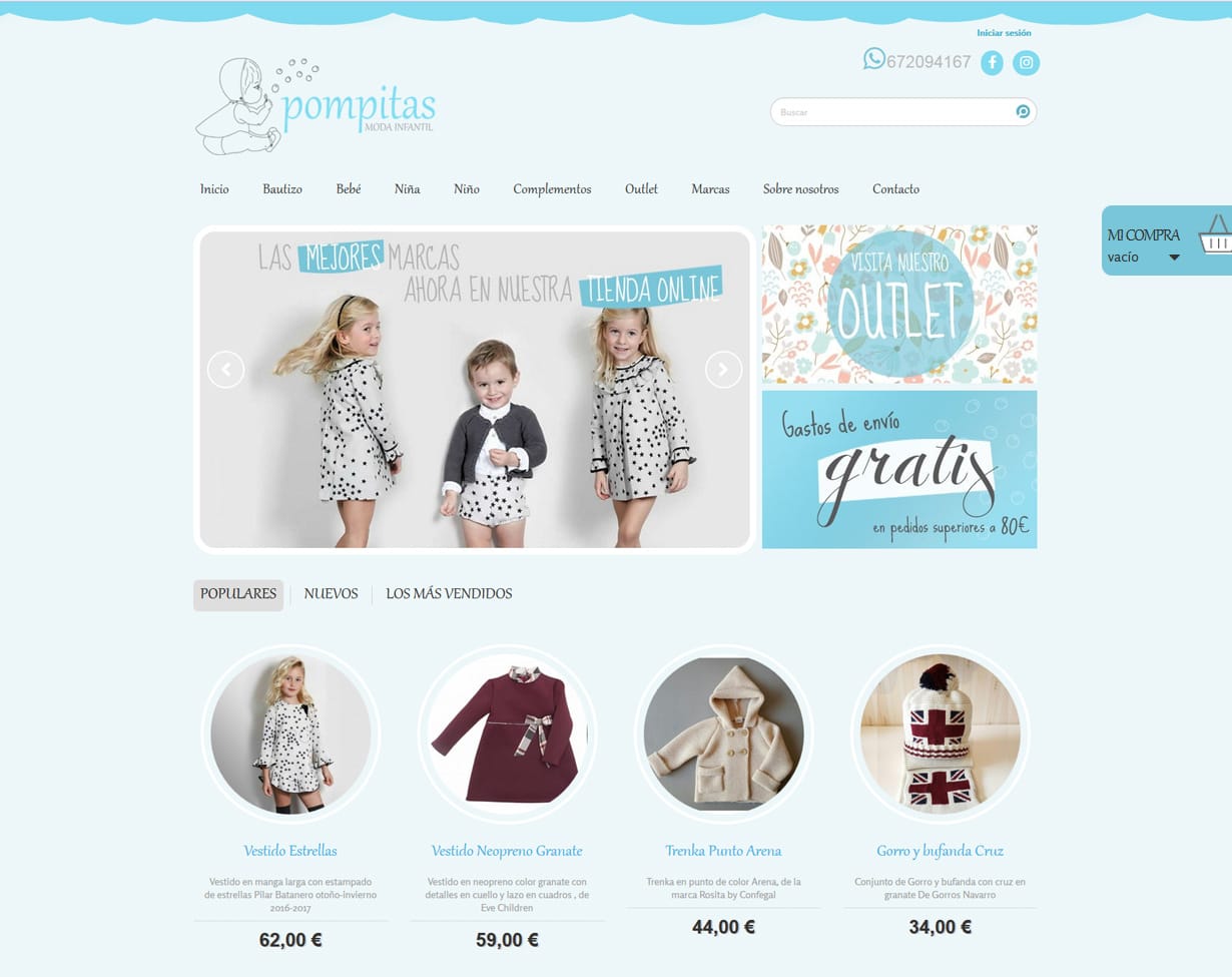 On – Line Moda Infantil – Local 103 – Centro Comercial Estación Niquia