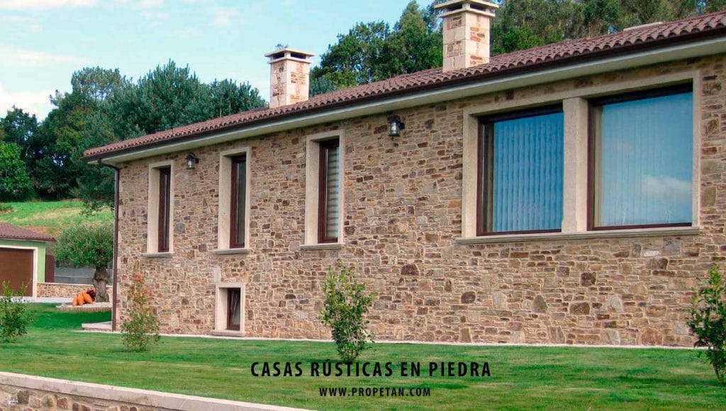 Casas rústicas en Piedra Natural, construcciones en piedra